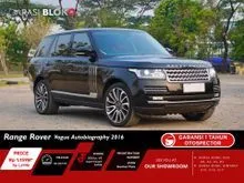 2016 Land Rover Range Rover 3.0 Autobiography SUV Black on Brown AT Odo 30 Rb (HOT ITEMS) #Garasi Bloko