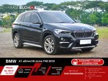 2018 BMW X1 1.5 sDrive18i xLine SUV F48 Full Option Black Odo 40 Rb HOT ITEMS #Garasi Bloko
