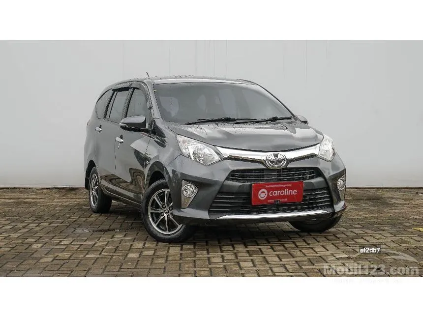 Jual Mobil Toyota Calya 2018 G 1.2 di Banten Manual MPV Abu