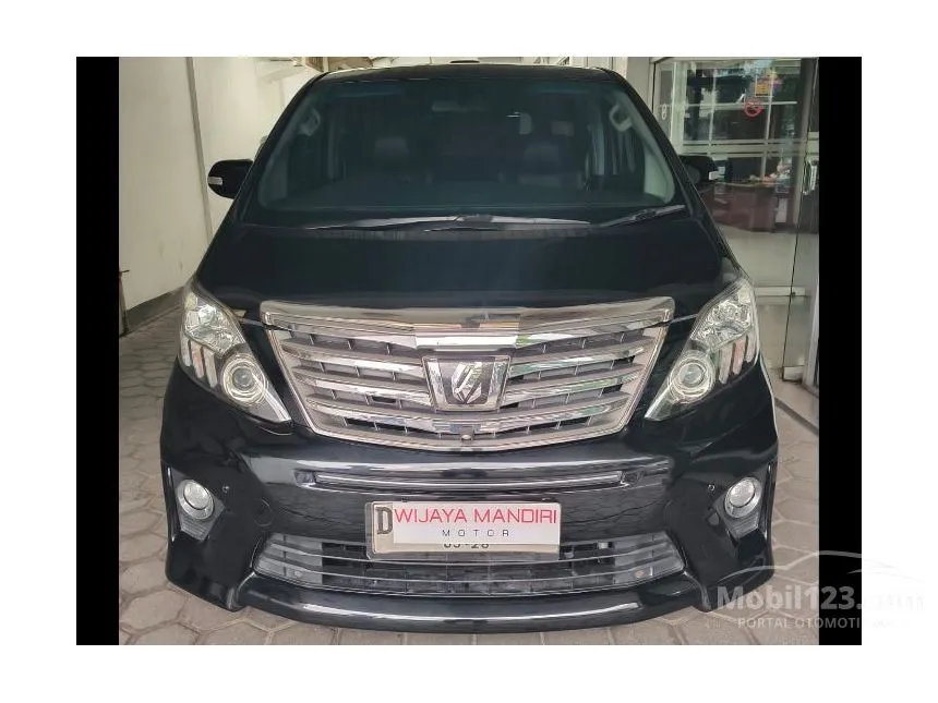 Jual Mobil Toyota Alphard 2012 S 2.4 di Jawa Barat Automatic MPV Hitam Rp 305.000.000