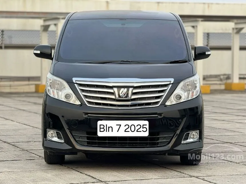 Jual Mobil Toyota Alphard 2012 X 2.4 di DKI Jakarta Automatic MPV Hitam Rp 218.000.000
