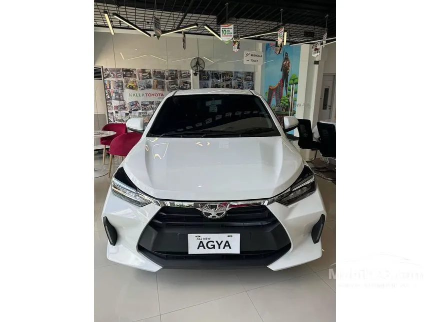 Jual Mobil Toyota Agya 2024 G 1.2 di Jawa Timur Automatic Hatchback Putih Rp 185.000.000
