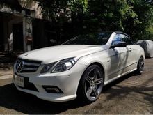 2010 Mercedes-Benz E250 CGI BlueEFFICIENCY 1.8 W207 (ปี 10-16) Avantgarde Cabriolet AT