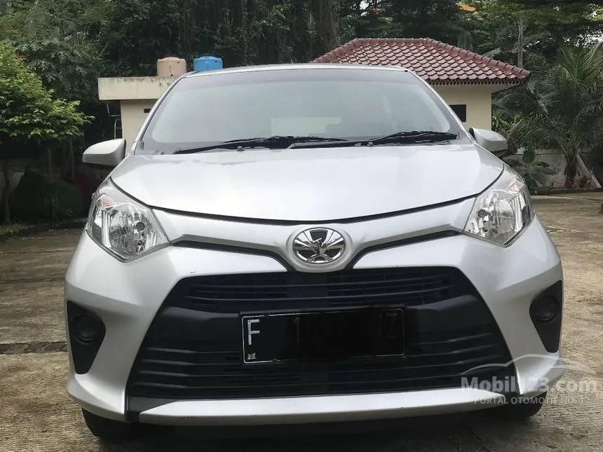 Jual Mobil Toyota Calya 2016 E 1.2 di Jawa Barat Manual MPV Silver Rp 99.000.000