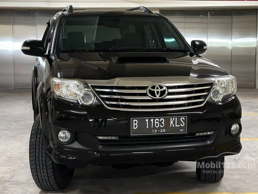 Jual Mobil Toyota Fortuner 2014 G 2.5 di DKI Jakarta Automatic SUV Hitam Rp 288.000.000