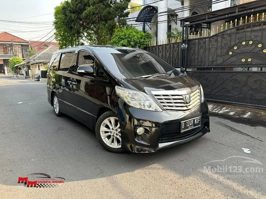Jual Mobil Toyota Alphard 2009 S 2.4 di DKI Jakarta Automatic MPV Hitam Rp 180.000.000