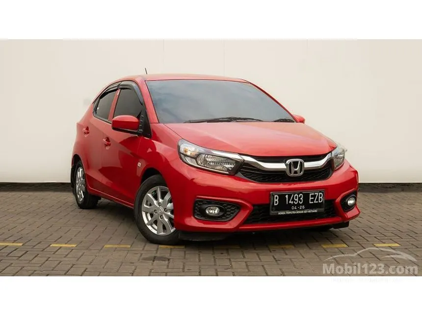 Jual Mobil Honda Brio 2021 E Satya 1.2 di Jawa Barat Automatic Hatchback Merah Rp 159.000.000