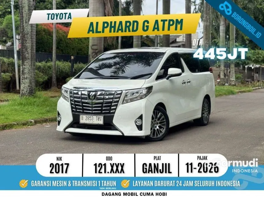 2017 Toyota Alphard G MPV