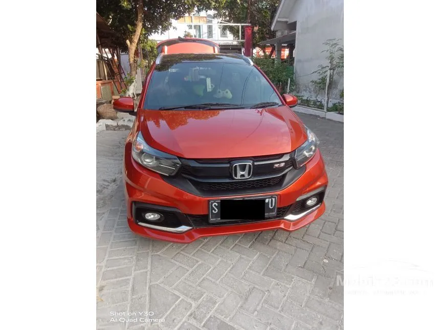 Jual Mobil Honda Mobilio 2021 RS 1.5 di Jawa Timur Automatic MPV Merah Rp 215.000.000