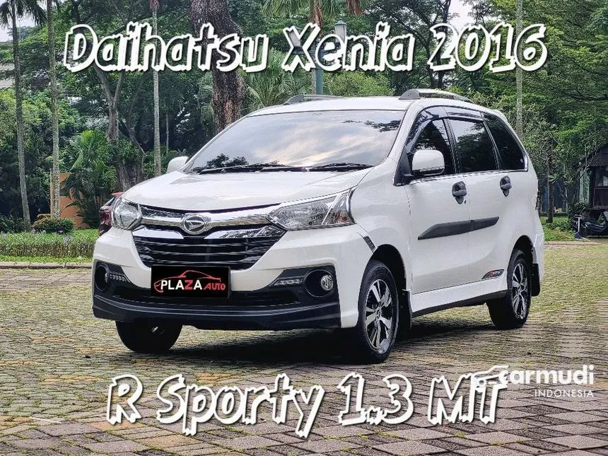 Jual Mobil Daihatsu Xenia 2016 R Sporty 1.3 di DKI Jakarta Manual MPV Putih Rp 110.000.000