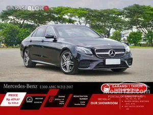 2017 Mercedes-Benz E300 2.0 AMG Line Sedan