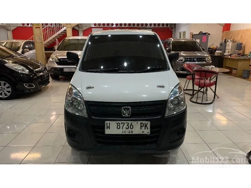 Jual Mobil Suzuki Karimun Wagon R 2016 Wagon R 1.0 di Jawa Timur Manual Hatchback Putih Rp 72.500.000
