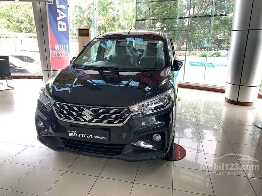 Jual Mobil Suzuki Ertiga 2024 GX Hybrid 1.5 di DKI Jakarta Automatic MPV Hitam Rp 265.300.000