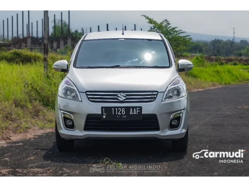 Jual Mobil Suzuki Ertiga 2013 GX 1.4 di Jawa Timur Automatic MPV Silver Rp 135.000.000