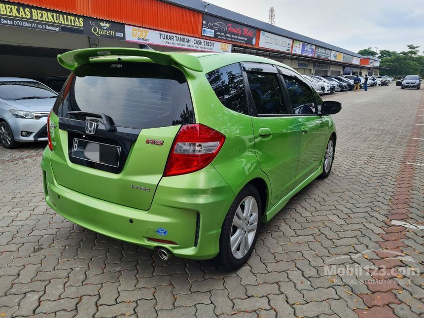 Jual Mobil Honda Jazz 2012 RS 1.5 di Banten Manual Hatchback Hijau Rp