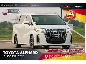 2015 Toyota Alphard 2.5 GSC Package MPV