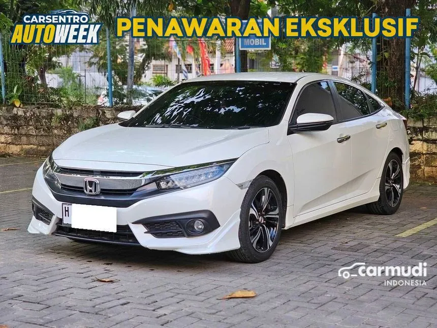Jual Mobil Honda Civic 2018 ES Prestige 1.5 di Jawa Tengah Automatic Sedan Putih Rp 360.000.000