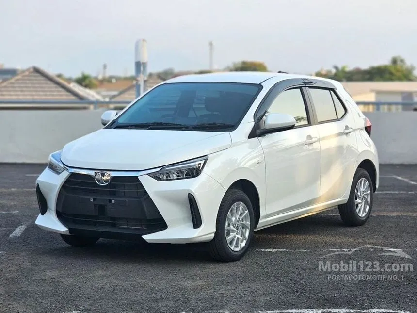 Jual Mobil Toyota Agya 2024 G 1.2 di Jawa Barat Manual Hatchback Putih Rp 133.000.000