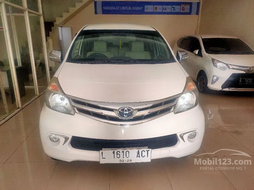 Jual Mobil Toyota Avanza 2014 G 1.3 di Jawa Timur Automatic MPV Putih Rp 129.000.000