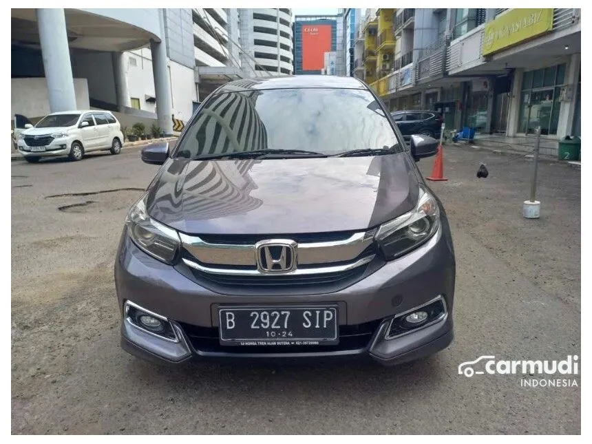 Jual Mobil Honda Mobilio 2019 E 1.5 di Banten Automatic MPV Abu
