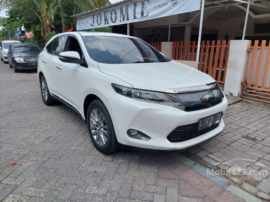 Jual Mobil Toyota Harrier 2014 2.0 di Jawa Timur Automatic SUV Putih Rp 355.000.000