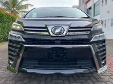 2018 Toyota Vellfire 2.5**HIGH SPEC**JBL**4 CAM**FULL LEATHER**5 YEARS WARRANTY**MUST CALL