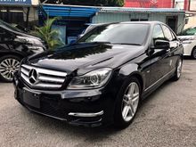 2013 Mercedes-Benz C200 CGI 1.8 Avantgarde Sedan AMG Sport Unreg
