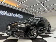 2023 Mercedes-Benz C300 2.0 AMG Line Sedan [Km14.000] Nik2023 Black On Black Panoramic Sunroof PBD Free Service 5Thn #AUTOHIGH #BEST VALUE