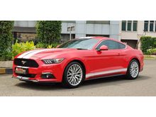 Ford Mustang Ecoboost 2016 Pemk 2017 KM 2000 Red On Black Like New