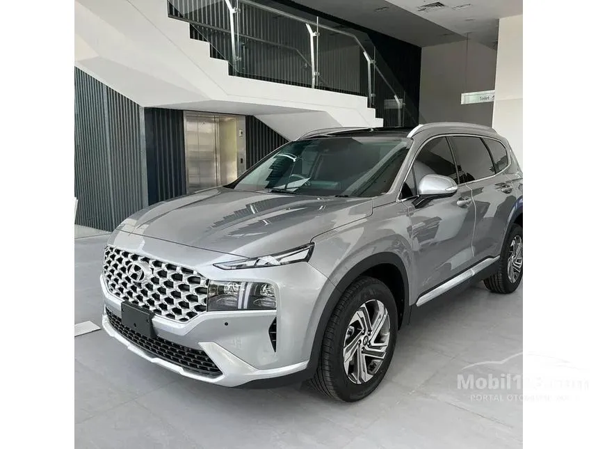 Jual Mobil Hyundai Santa Fe 2023 Signature 2.5 di Banten Automatic SUV Silver Rp 616.000.000