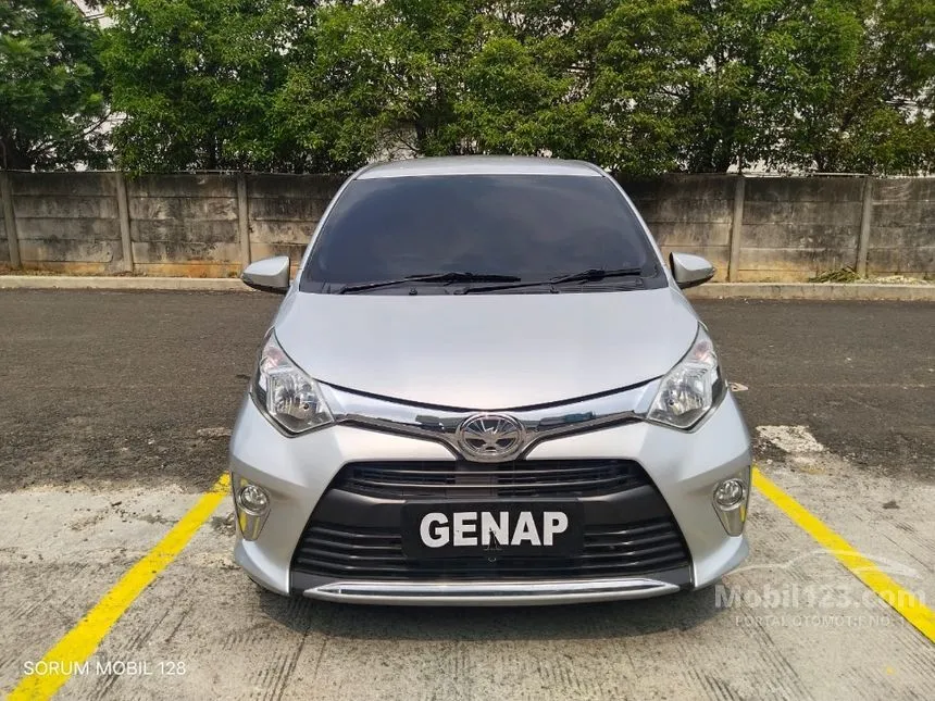 Jual Mobil Toyota Calya 2018 G 1.2 di Jawa Barat Manual MPV Silver Rp 95.000.009