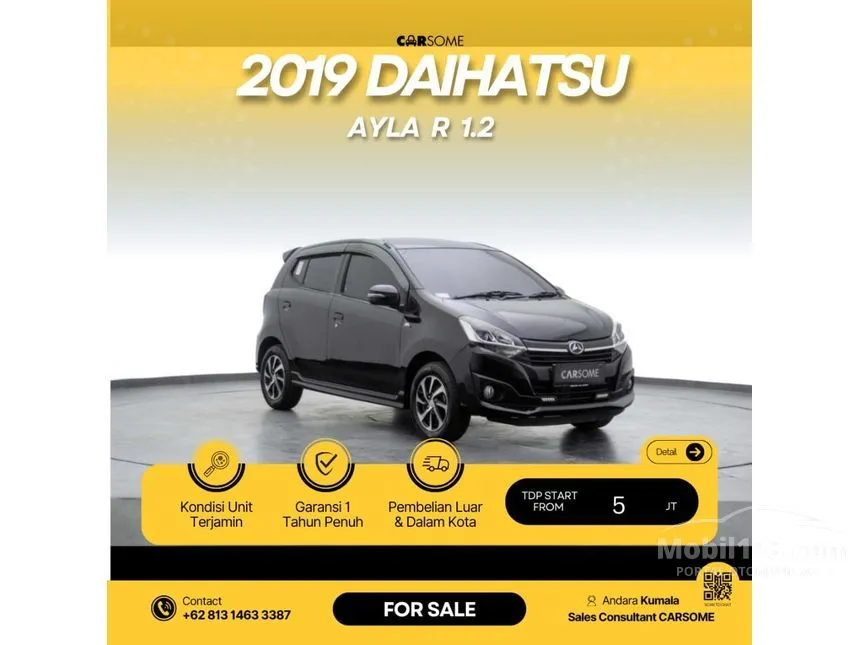 2019 Daihatsu Ayla R Hatchback