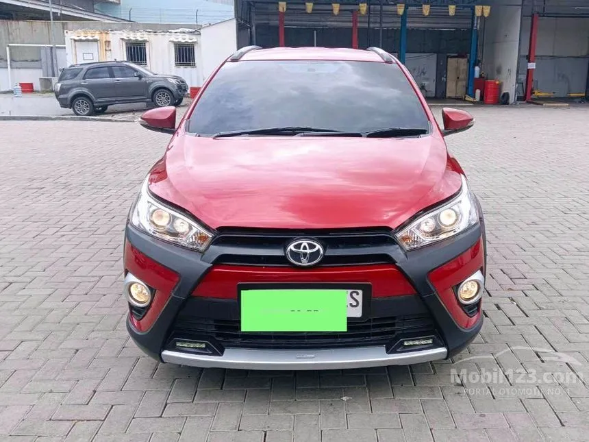Jual Mobil Toyota Yaris 2017 TRD Sportivo Heykers 1.5 di Banten Automatic Hatchback Merah Rp 171.000.000