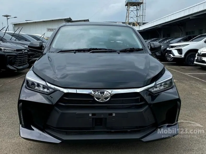 Jual Mobil Toyota Agya 2024 G 1.2 di DKI Jakarta Manual Hatchback Hitam Rp 135.400.000