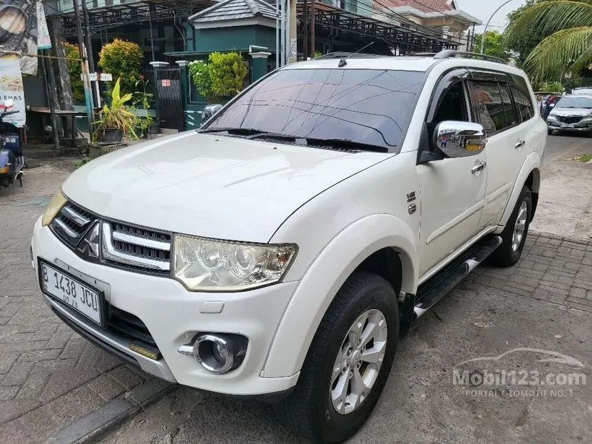 Jual Mobil Mitsubishi Pajero Sport 2014 Dakar 2.5 di Jawa Timur Automatic SUV Putih Rp 270.000.000