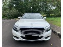 2015 Mercedes-Benz S400 L 3.0 Exclusive Sedan White On Brown Low KM Tangan 1 Dari Baru