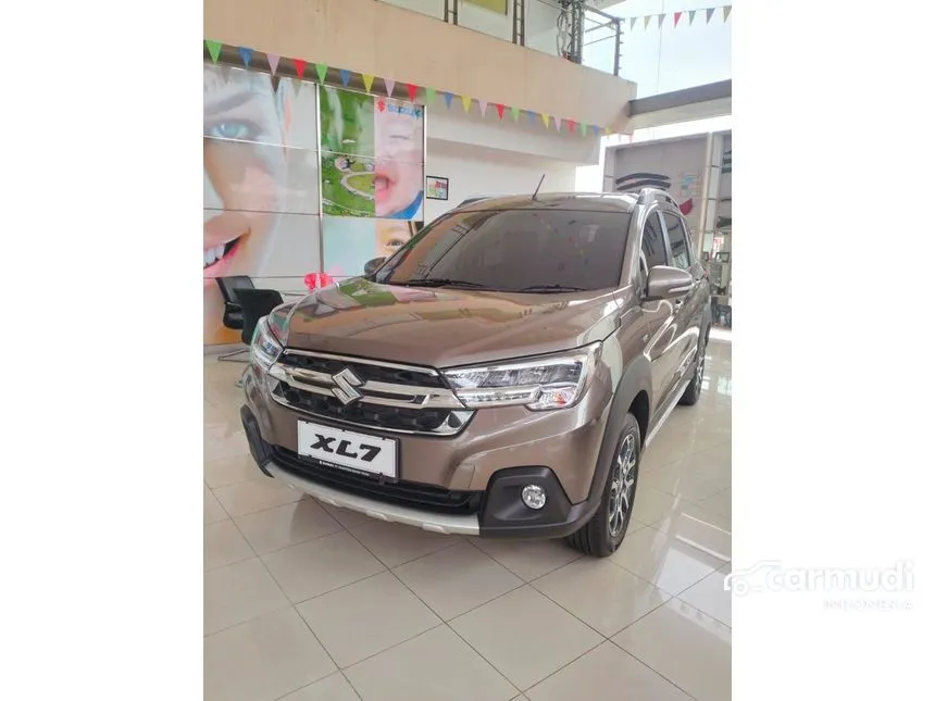 Jual Mobil Suzuki XL7 2024 ZETA 1.5 di Banten Automatic Wagon Abu