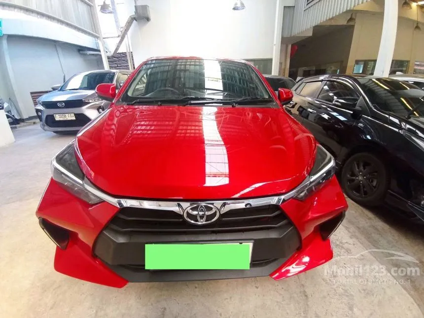 Jual Mobil Toyota Agya 2023 G 1.2 di Banten Manual Hatchback Merah Rp 140.000.000