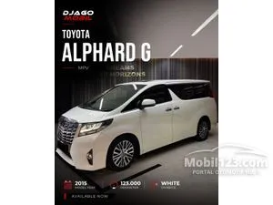 2015 Toyota Alphard 2.5 G MPV