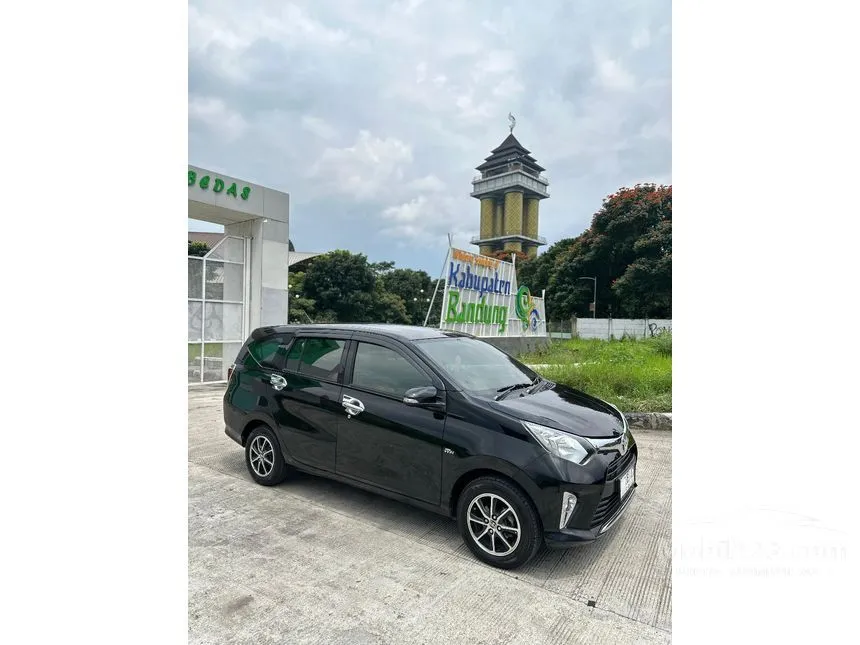 Jual Mobil Toyota Calya 2017 G 1.2 di Jawa Barat Automatic MPV Hitam Rp 127.000.000