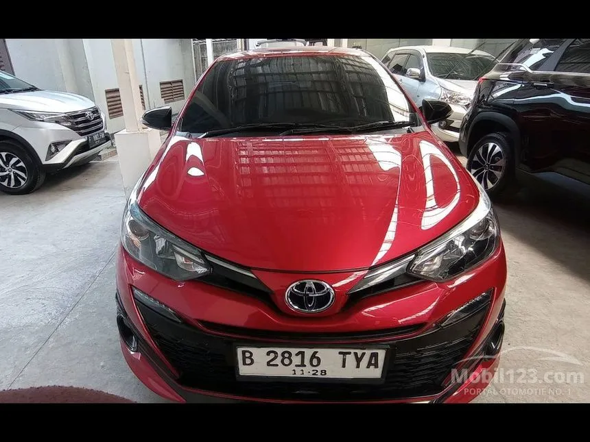 Jual Mobil Toyota Yaris 2018 TRD Sportivo 1.5 di DKI Jakarta Automatic Hatchback Merah Rp 185.000.000