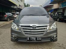 Innova V Luxury A/t 2014 Dp 10jt SAJA Matic DJmn 100% Full Ori Super Istimewah msh spt baru Wrn Abu2