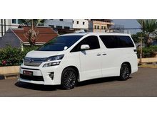 Toyota Vellfire Facelift 2.4 Z Full Option Velg OEM R18 2013 Gress Li