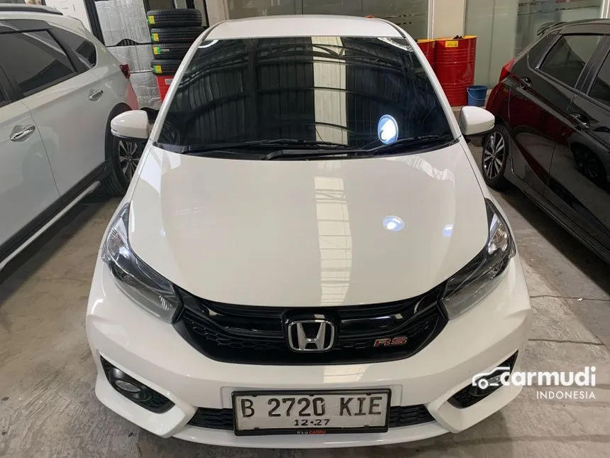 Jual Mobil Honda Brio 2022 RS 1.2 di Jawa Barat Automatic Hatchback Putih Rp 179.000.000