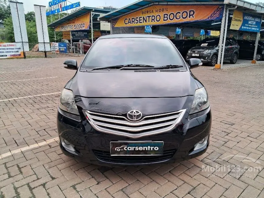 Jual Mobil Toyota Vios 2013 G 1.5 di Jawa Barat Manual Sedan Hitam Rp 110.000.000