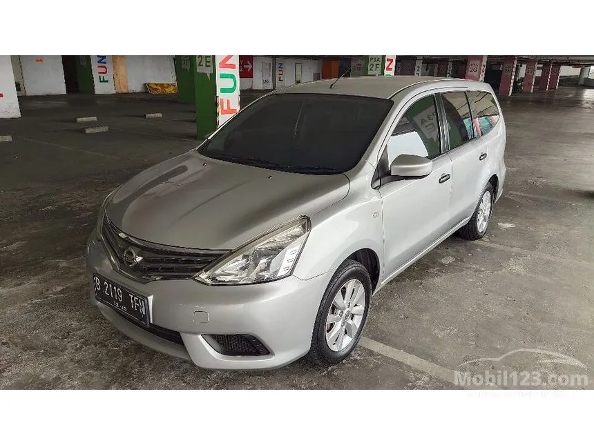 Jual Mobil Nissan Grand Livina 2015 SV 1.5 di DKI Jakarta Manual MPV Silver Rp 93.000.000