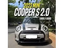 2023 MINI Cooper 2.0 S 5 Door Hatchback Silver on Black Abu-Abu Abu 5-Door