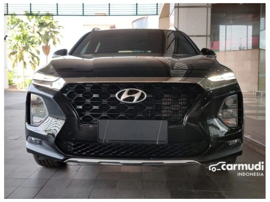 Jual Mobil Hyundai Santa Fe 2019 CRDi GRAND 2.2 di Jawa Barat Automatic SUV Hitam Rp 395.000.000