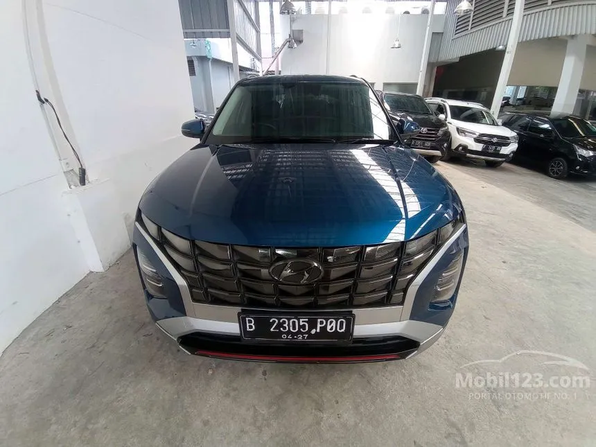 Jual Mobil Hyundai Creta 2022 Prime 1.5 di DKI Jakarta Automatic SUV Biru Rp 285.000.000