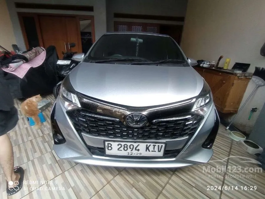 Jual Mobil Toyota Calya 2023 G 1.2 di DKI Jakarta Manual MPV Silver Rp 139.000.000